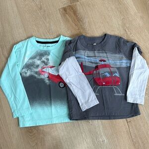 Tea Collection Boys Long Sleeve Shirt Bundle